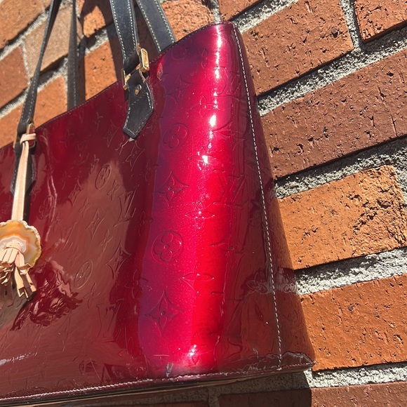 Authentic Louis Vuitton Set Matching Purse and Wallet Vernise Reader - Picture 5 of 17